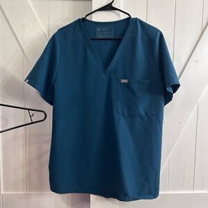 FIGS XL Catarina and XL Zamora- Caribbean blue